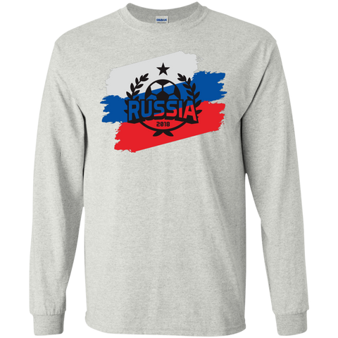 World Cup Russia 2018 Long T-Shirt Ash / S T-Shirts - LiteBoy Store