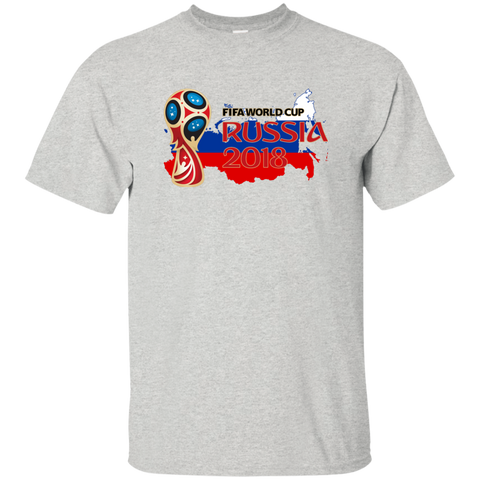 Russia World Cup 2018 Men T-Shirt Ash / S T-Shirts - LiteBoy Store