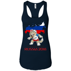 Russia World Cup 2018 Mascot Zabivaka Racerback Tank T-Shirts - LiteBoy Store