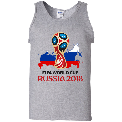 Russia World Cup 2018 Tank Top Sport Grey / S T-Shirts - LiteBoy Store