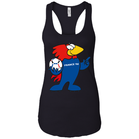Footix World Cup France 98 Racerback Tank Black / X-Small T-Shirts - LiteBoy Store