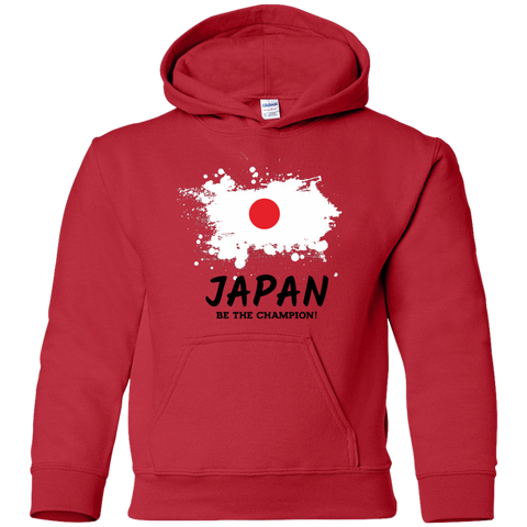 Fifa World Cup 2018 Japan Youth Hoodie Red / YS Sweatshirts - LiteBoy Store