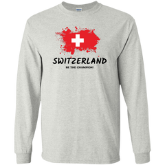 Fifa World Cup 2018 Switzerland Long T-Shirt T-Shirts - LiteBoy Store