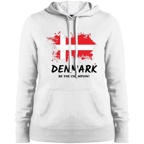 Fifa World Cup 2018 Denmark Ladies' Hooded White / X-Small Sweatshirts - LiteBoy Store