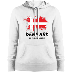 Fifa World Cup 2018 Denmark Ladies' Hooded Sweatshirts - LiteBoy Store