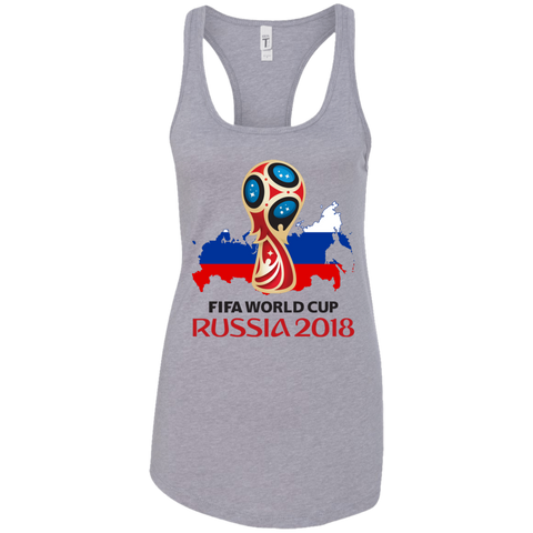 Russia World Cup 2018 Racerback Tank Heather Grey / X-Small T-Shirts - LiteBoy Store