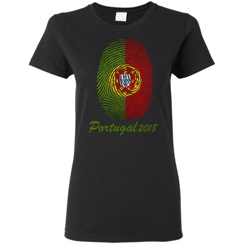 WORLD CUP - PORTUGAL 2018 Women's T-Shirt Black / S T-Shirts - LiteBoy Store