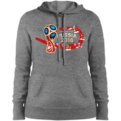 2018 FIFA World Cup Russia Ladies' Hooded Sweatshirts - LiteBoy Store