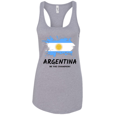 Fifa World Cup 2018 Argentina Racerback Tank Heather Grey / X-Small T-Shirts - LiteBoy Store