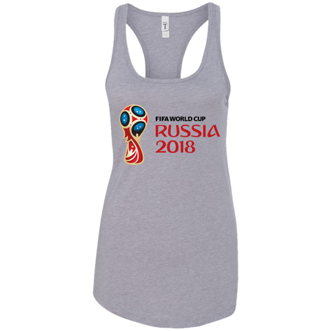 Russia World Cup 2018 Racerback Tank Heather Grey / X-Small T-Shirts - LiteBoy Store