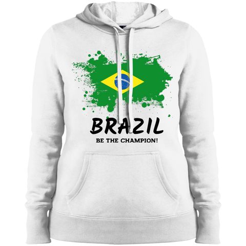 Fifa World Cup 2018 Brazil Ladies' Hooded White / X-Small Sweatshirts - LiteBoy Store