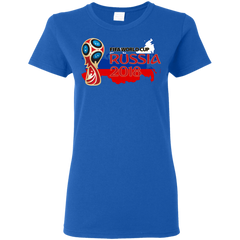 Russia World Cup 2018 Women's T-Shirt T-Shirts - LiteBoy Store