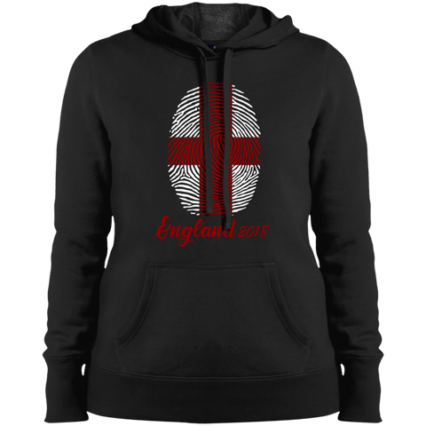 WORLD CUP - ENGLAND  Ladies' Hooded Black / X-Small Sweatshirts - LiteBoy Store