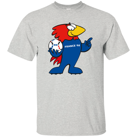 Footix World Cup France 98 Men T-Shirt Ash / S T-Shirts - LiteBoy Store