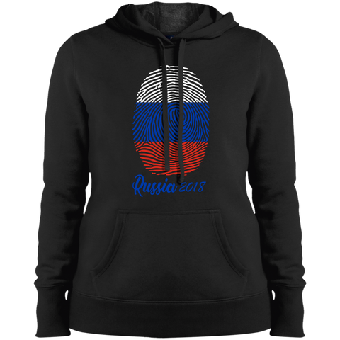 WORLD CUP - RUSSIA 2018 Ladies' Hooded Black / X-Small Sweatshirts - LiteBoy Store