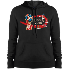 2018 FIFA World Cup Russia Ladies' Hooded Sweatshirts - LiteBoy Store