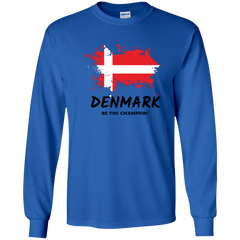 Fifa World Cup 2018 Denmark Youth Long T-Shirt T-Shirts - LiteBoy Store