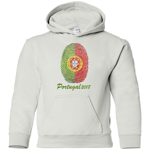 WORLD CUP - PORTUGAL 2018 Youth Hoodie White / YS Sweatshirts - LiteBoy Store