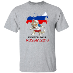 Russia World Cup 2018 Mascot Zabivaka Men T-Shirt T-Shirts - LiteBoy Store