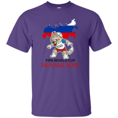 Russia World Cup 2018 Mascot Zabivaka Men T-Shirt T-Shirts - LiteBoy Store