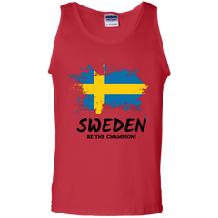 Fifa World Cup 2018 Sweden Tank Top T-Shirts - LiteBoy Store