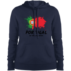 Fifa World Cup 2018 Portugal Ladies' Hooded Sweatshirts - LiteBoy Store
