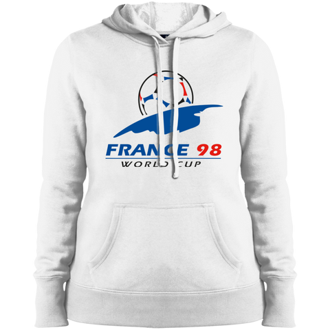 World Cup France 98 (2) Ladies' Hooded White / X-Small Sweatshirts - LiteBoy Store