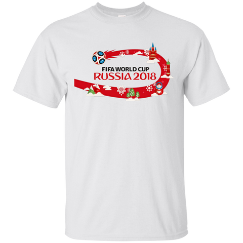 World Cup Russia 2018 Men T-Shirt White / S T-Shirts - LiteBoy Store