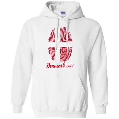 WORLD CUP - DENMARK 2018 Hoodie White / S Sweatshirts - LiteBoy Store