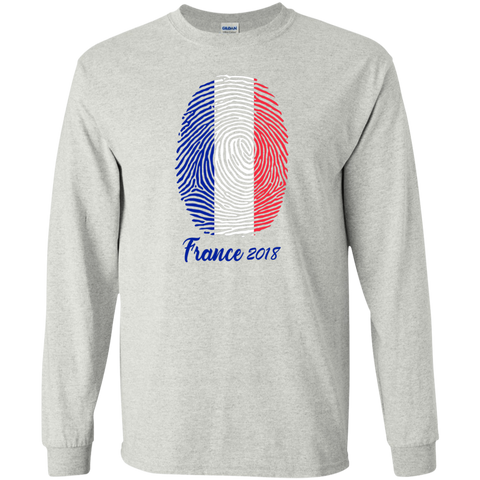 WORLD CUP - FRANCE 2018 Long T-Shirt Ash / S T-Shirts - LiteBoy Store