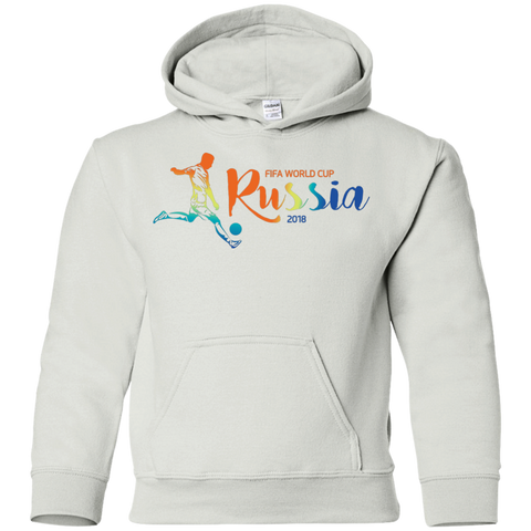 Fifa World Cup 2018 Russia Youth Hoodie White / YS Sweatshirts - LiteBoy Store