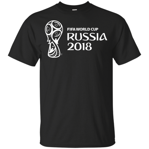 World Cup Russia 2018 Youth T-Shirt Black / YXS T-Shirts - LiteBoy Store