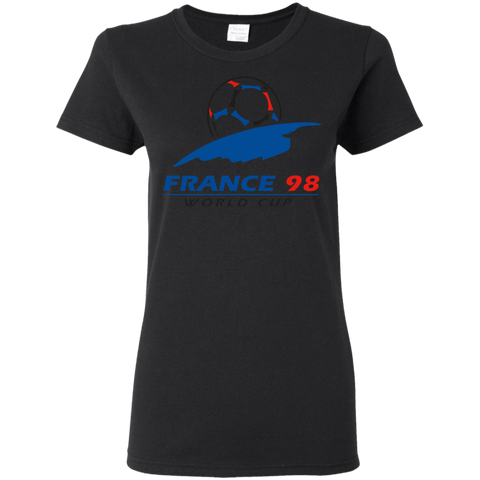 World Cup France 98 (2) Women's T-Shirt Black / S T-Shirts - LiteBoy Store