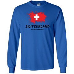 Fifa World Cup 2018 Switzerland Long T-Shirt T-Shirts - LiteBoy Store