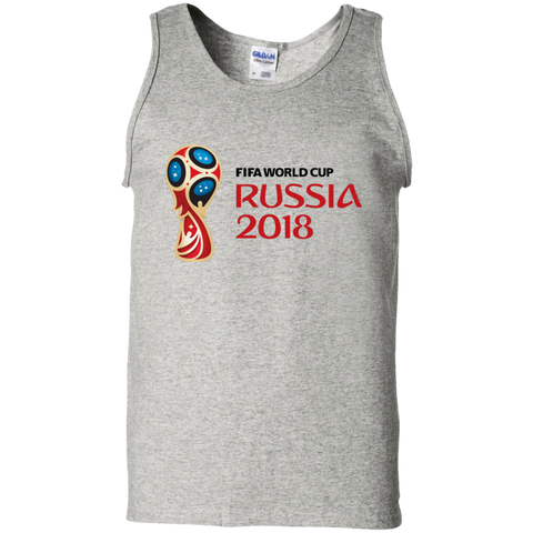 Russia World Cup 2018 Tank Top Ash / S T-Shirts - LiteBoy Store