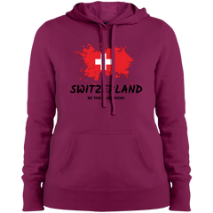 Fifa World Cup 2018 Switzerland Ladies' Hooded Sweatshirts - LiteBoy Store