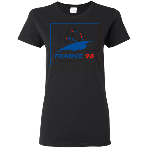 World Cup France 98 Women's T-Shirt Black / S T-Shirts - LiteBoy Store