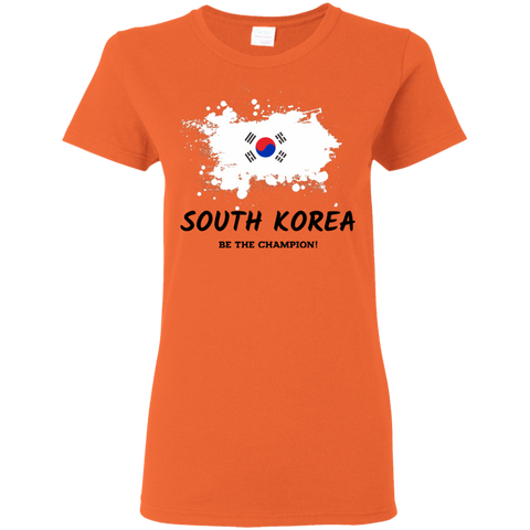 Fifa World Cup 2018 South Korea Women's T-Shirt Orange / S T-Shirts - LiteBoy Store