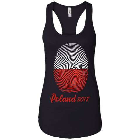 WORLD CUP - POLAND 2018 Racerback Tank Black / X-Small T-Shirts - LiteBoy Store