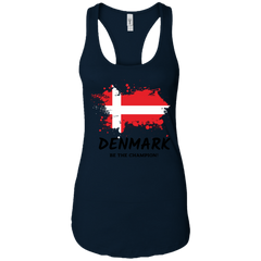Fifa World Cup 2018 Denmark Racerback Tank T-Shirts - LiteBoy Store