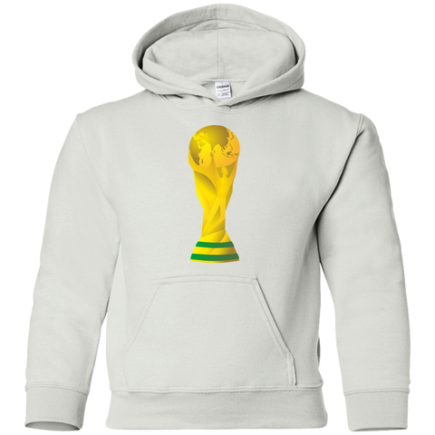 World Cup Youth Hoodie White / YS Sweatshirts - LiteBoy Store