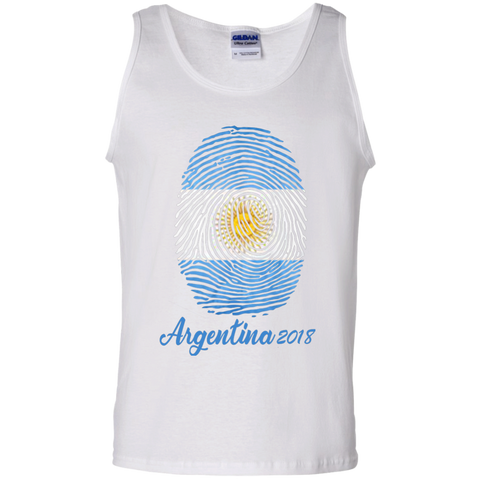 WORLD CUP - ARGENTINA 2018 Tank Top White / S T-Shirts - LiteBoy Store