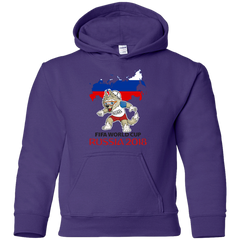 Russia World Cup 2018 Mascot Zabivaka Youth Hoodie Sweatshirts - LiteBoy Store