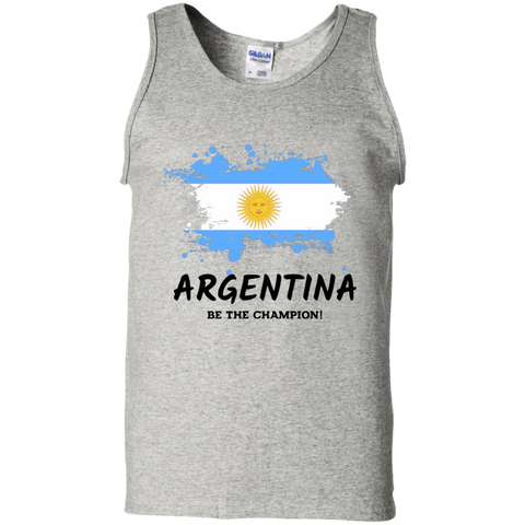 Fifa World Cup 2018 Argentina Tank Top Ash / S T-Shirts - LiteBoy Store