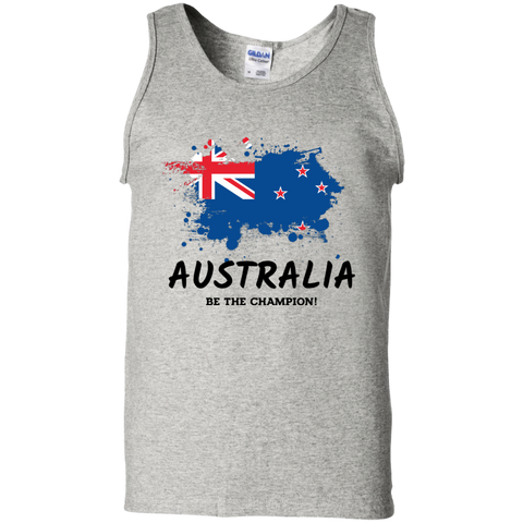 Fifa World Cup 2018 Australia Tank Top Ash / S T-Shirts - LiteBoy Store