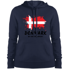 Fifa World Cup 2018 Denmark Ladies' Hooded Sweatshirts - LiteBoy Store