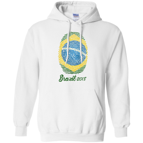 WORLD CUP - BRAZIL 2018 Hoodie White / S Sweatshirts - LiteBoy Store