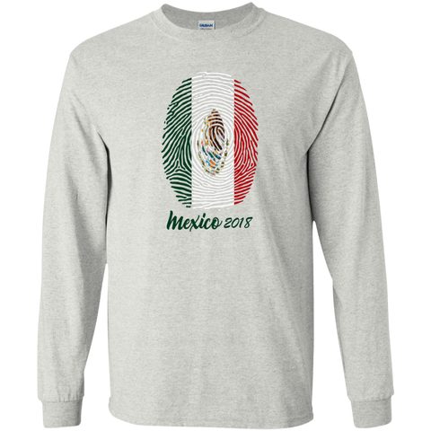 WORLD CUP - MEXICO 2018 Youth Long T-Shirt Ash / YS T-Shirts - LiteBoy Store