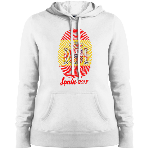 WORLD CUP - SPAIN 2018 Ladies' Hooded White / X-Small Sweatshirts - LiteBoy Store