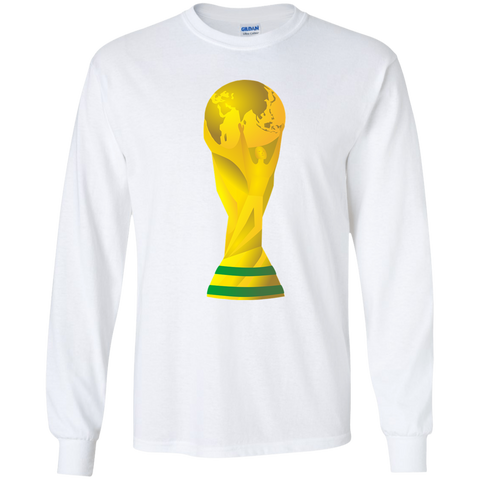 World Cup Youth Long T-Shirt White / YS T-Shirts - LiteBoy Store